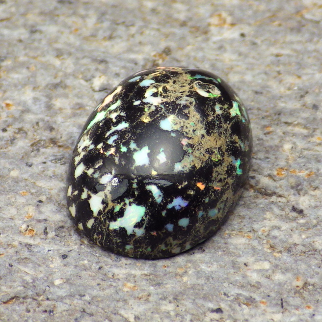 Opal Black Leopard