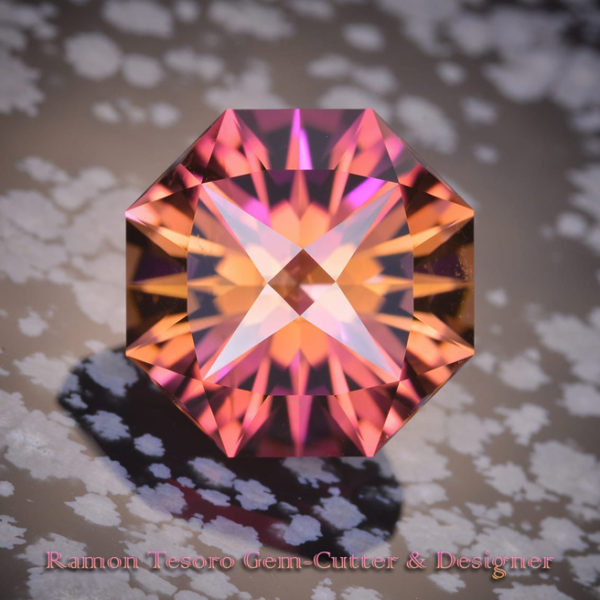 tropical sunset tourmaline 9.96 ct-ramon tesoro-masterpiece collective