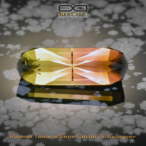 tropical sunset tourmaline 7.055 ct-ramon tesoro-masterpiece collective