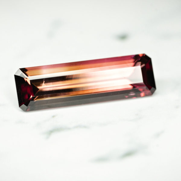 tropical sunset tourmaline 3.31 ct