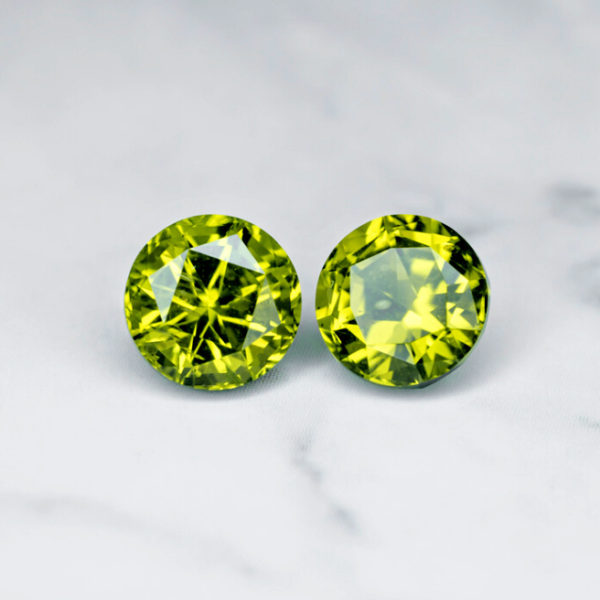 peridot pair 1.79 ct