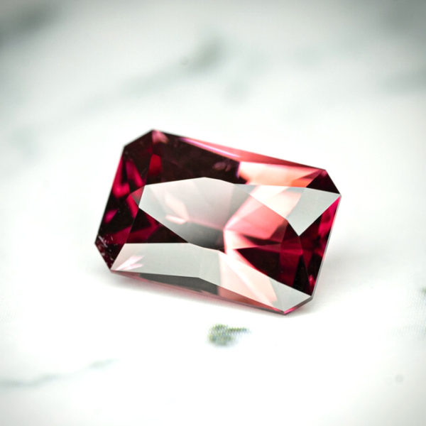 tropical sunset tourmaline 2.50 ct