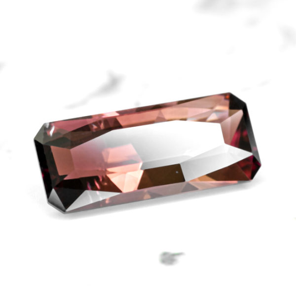 tropical sunset tourmaline 3.63 ct