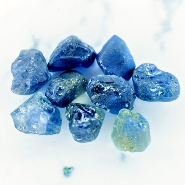 blue sapphire 21.37 ct