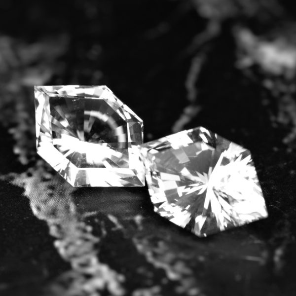 danburite 6.17 ct pair