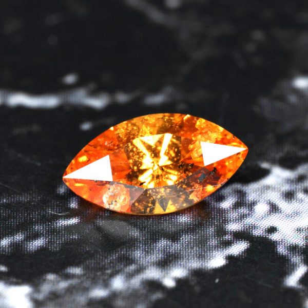 mandarin spessartine garnet 0.87 ct