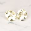 yellow topaz pair 4.0 ct