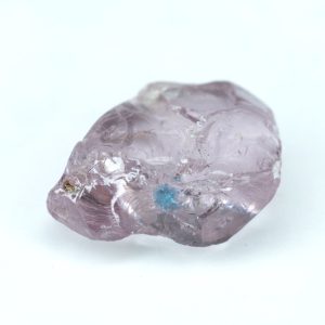 Dragon Garnet / Color Change Fluorescent Chromium-Vanadium Malaya 2.74 Ct rough with blue Apatite