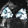 blue topaz pair 11.10 ct