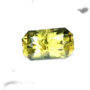 Natural Untreated Yellow Sapphire, Kenya 1.88 Ct octagon